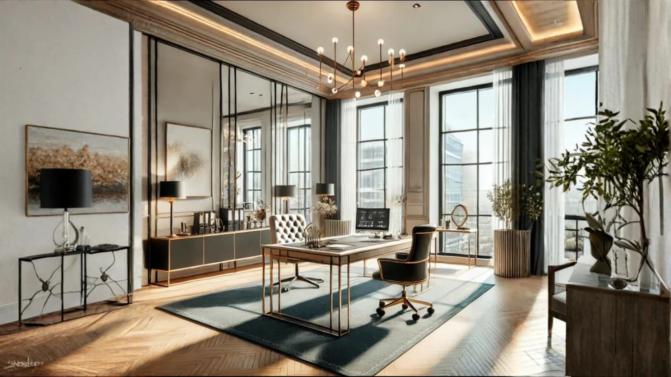 Interior de nuestra oficina en Madrid