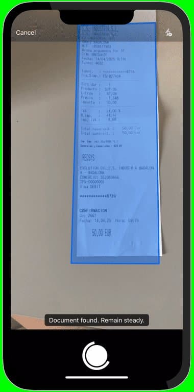 OCR Receipt Capture